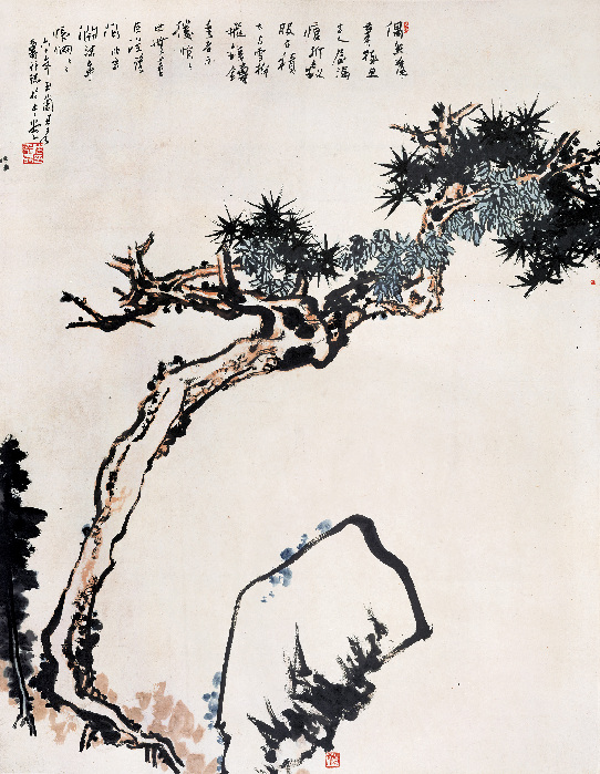 松石图轴179.5×140cm 1960年.jpg