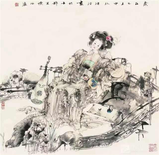 《清风》 2009年 纸本 58cm×58cm.webp.jpg