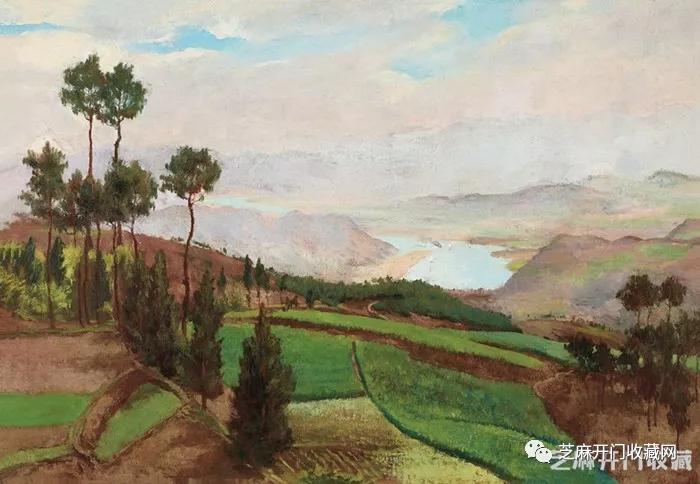 图4：《嘉陵江边》布面，油画，成交价格rmb5,290,000。70×100cm。_ABC看图.jpg