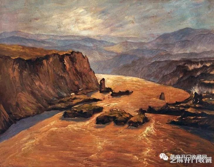 图10：《黄河》布面油画，成交价格rmb1,430,000。60×80cm。_ABC看图.jpg